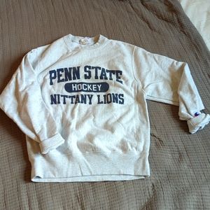 PENN STATE HOCKEY reverse weave crew neck